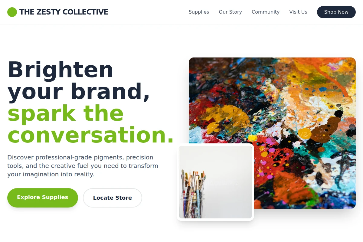 Zest Art Supply Store