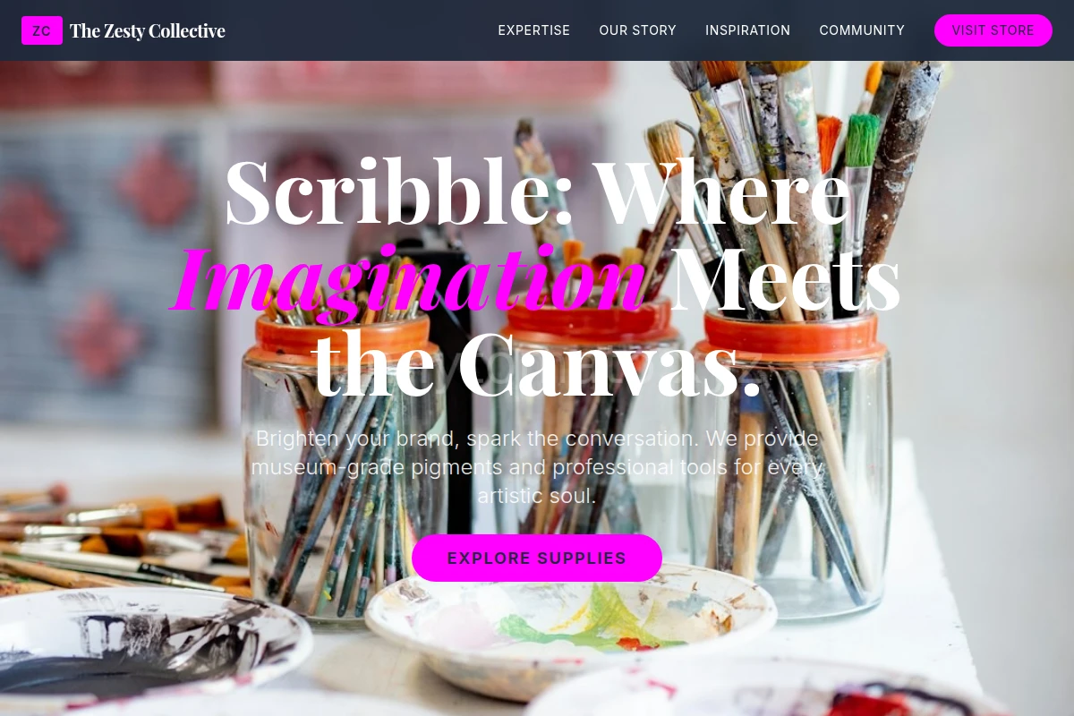 Scribble Art Supply Store