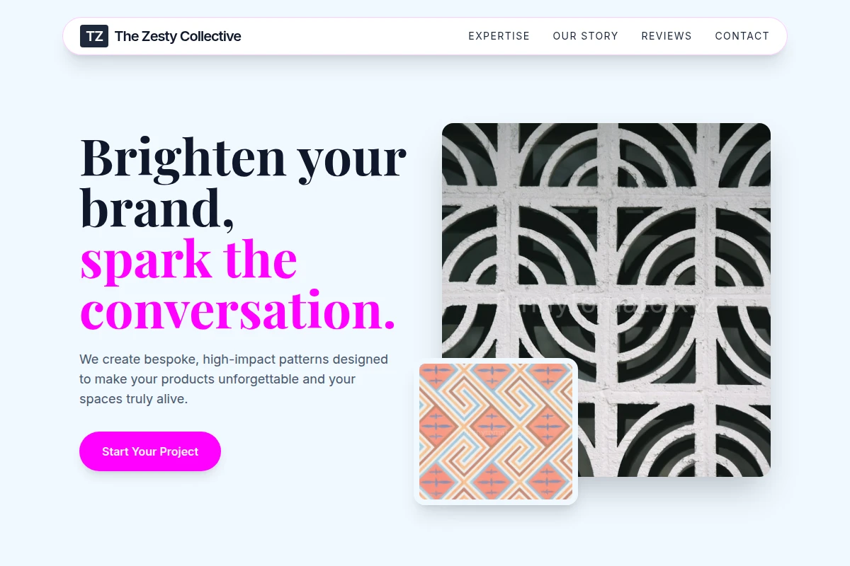 Bold Pattern Design