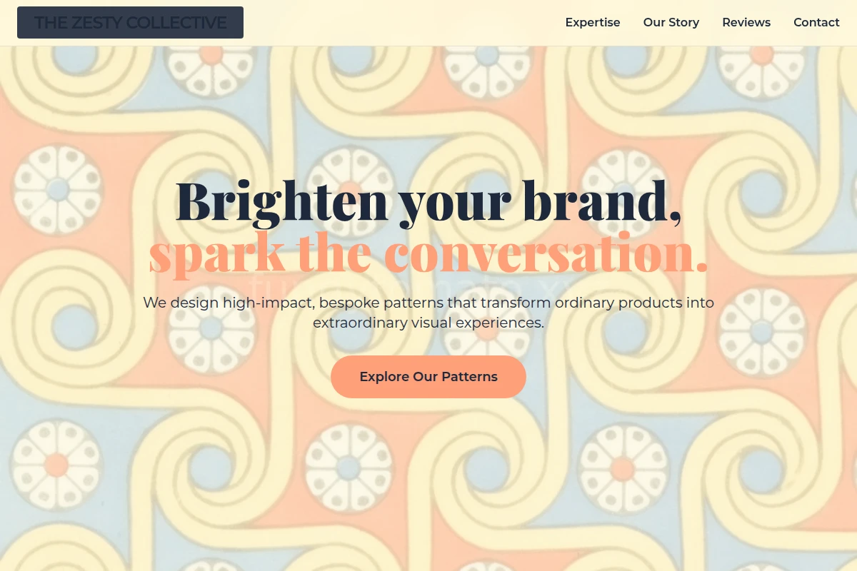 Bold Pattern Design