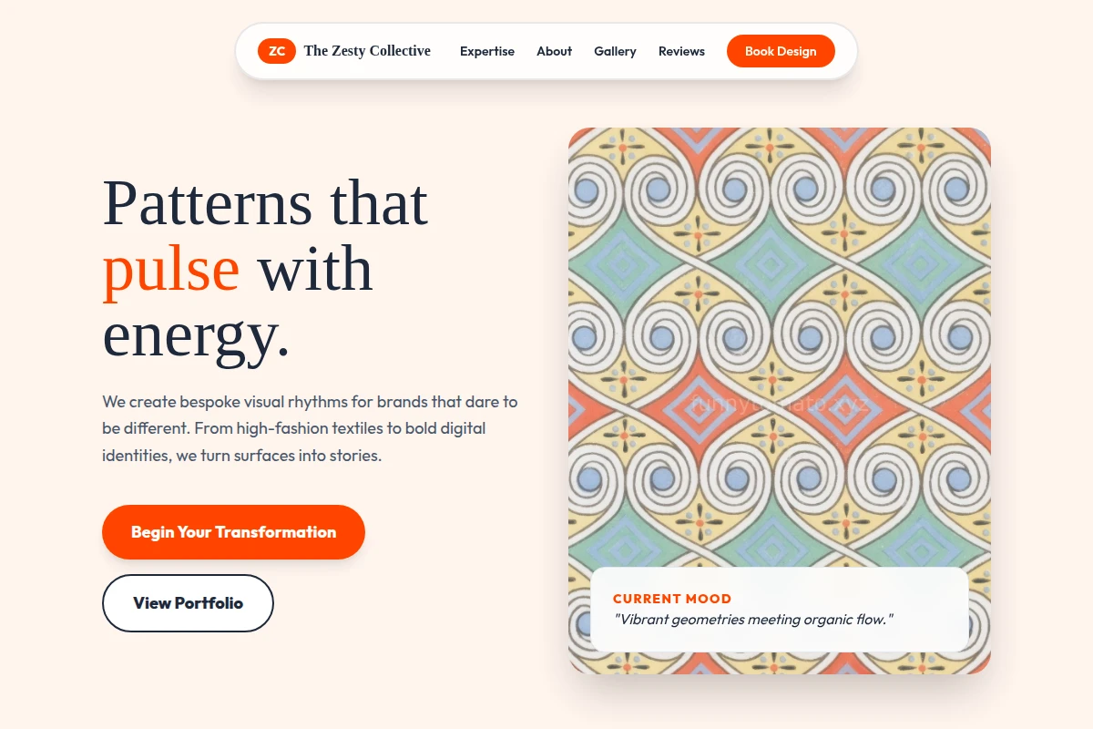 Storyboard Pattern Design